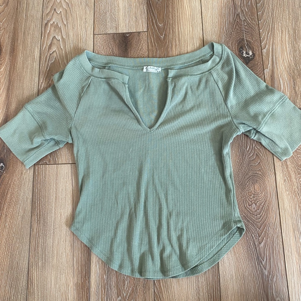 Free People Blake Baby Tee